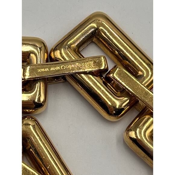 Kate Spade New York Cork City Gold Tone Link Reversible Bracelet - Picture 8 of 12